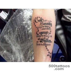 1000+ ideas about Serenity Prayer Tattoo on Pinterest  Serenity _28
