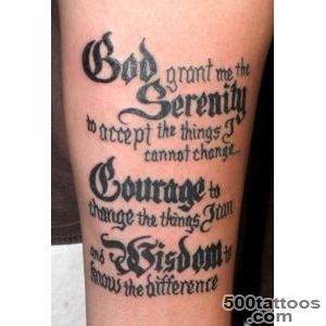 Pin Rib Tattoo Serenity Prayer on Pinterest_9