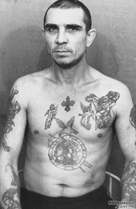 Russian Criminals Display Their Prison Tattoos  Photo gallery ..._48