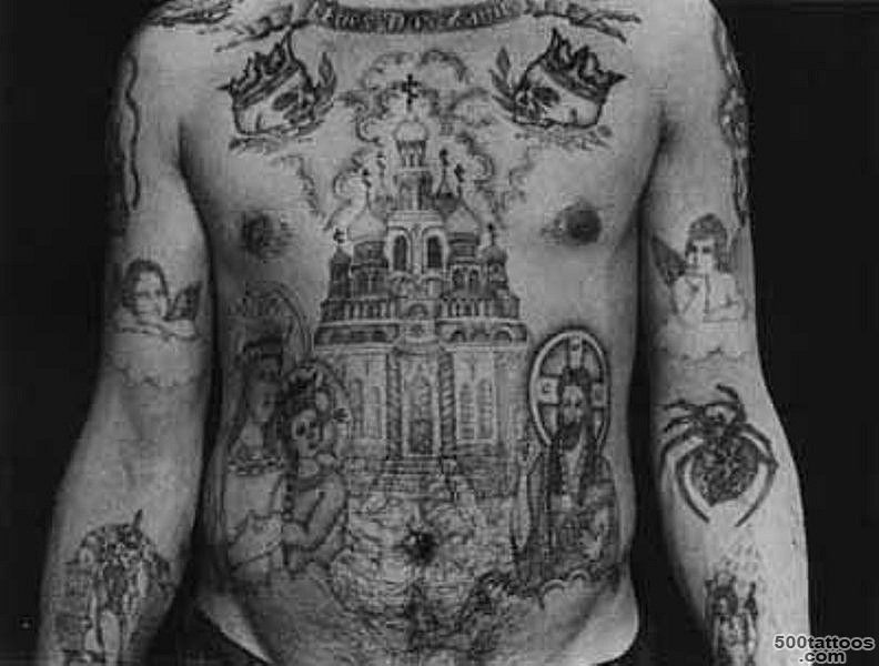 The Symbolism Of Russian Prison Tattoos   Gallery  eBaum#39s World_6