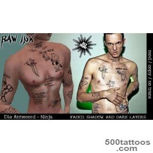 Second Life Marketplace   [Raw Ink] Authentic Prison Tattoo   Die _17