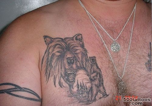 33 Unique Bear Tattoo Designs  CreativeFan_48