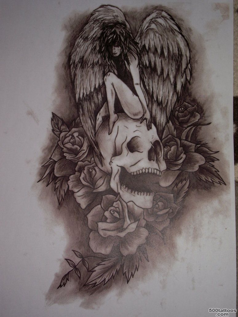 Pin Protection After Death Tattoo Design on Pinterest_34