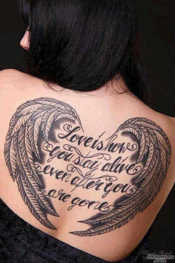 Protective Angel Back Tattoo  Fresh 2016 Tattoos Ideas_43
