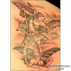 Protective Angel Back Tattoo  Tattoobitecom_11