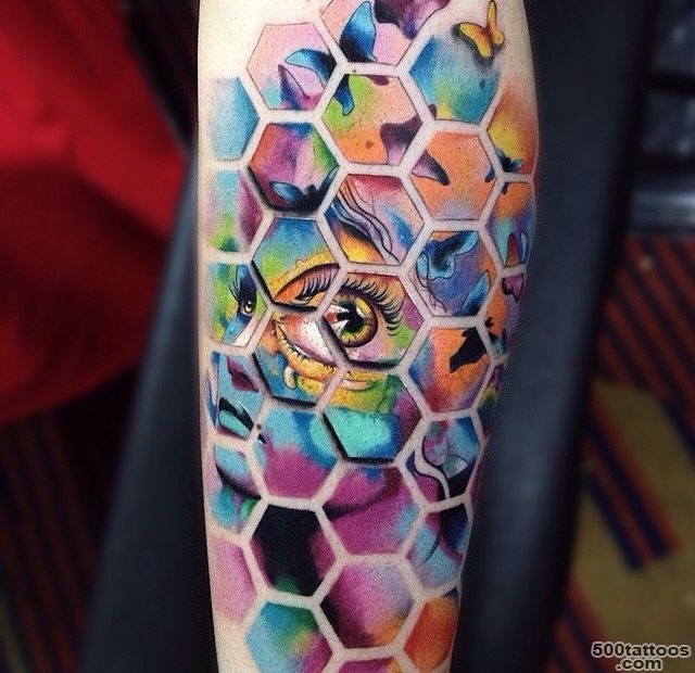 Awesome psychedelic tattoo by Alex Bruz_2