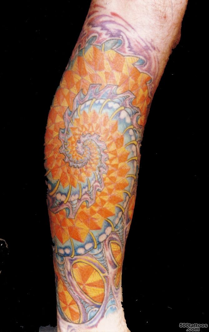 Fractal amp Psychedelic Tattoos  Majestic Tattoo NYC_36
