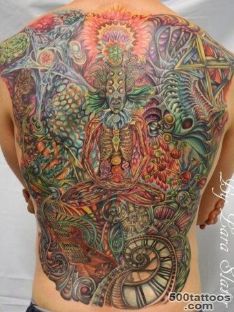 Pin Psychedelic Tattoos On Pinterest Fractal Tattoo Japanese Mask ..._14