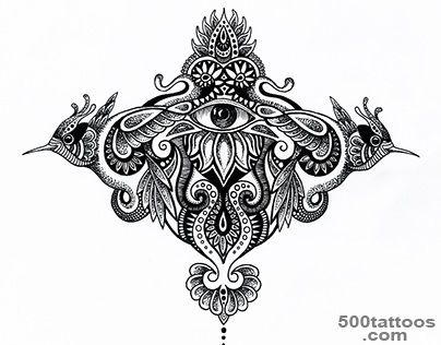 Psychedelic tattoo design on Behance_48