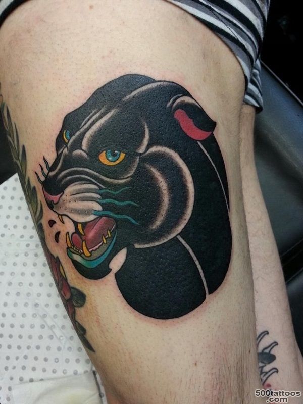 30 Panther Tattoo Ideas For Boys and Girls_4