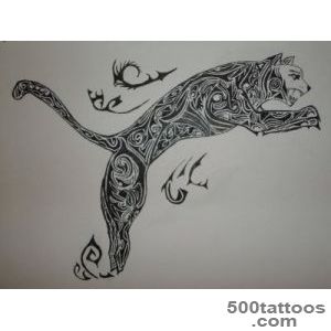 10+ Puma Tattoo Designs_12