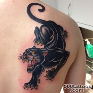 30 Panther Tattoo Ideas For Boys and Girls_7