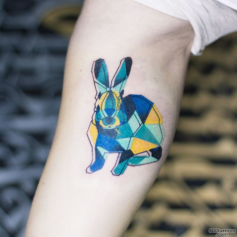20 Rabbit Tattoo Images, Pictures And Design Ideas_5