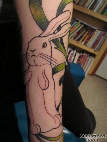 26 Rabbit Tattoos   Hop to Pop_35