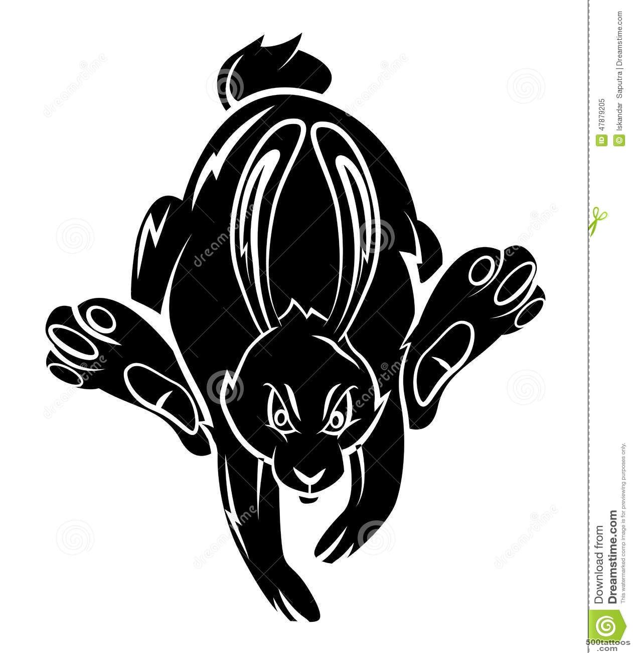Tribal Rabbit Tattoo Stock Photos, Images, amp Pictures – (51 Images)_23