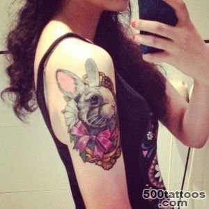 20 Rabbit Tattoo Images, Pictures And Design Ideas_26