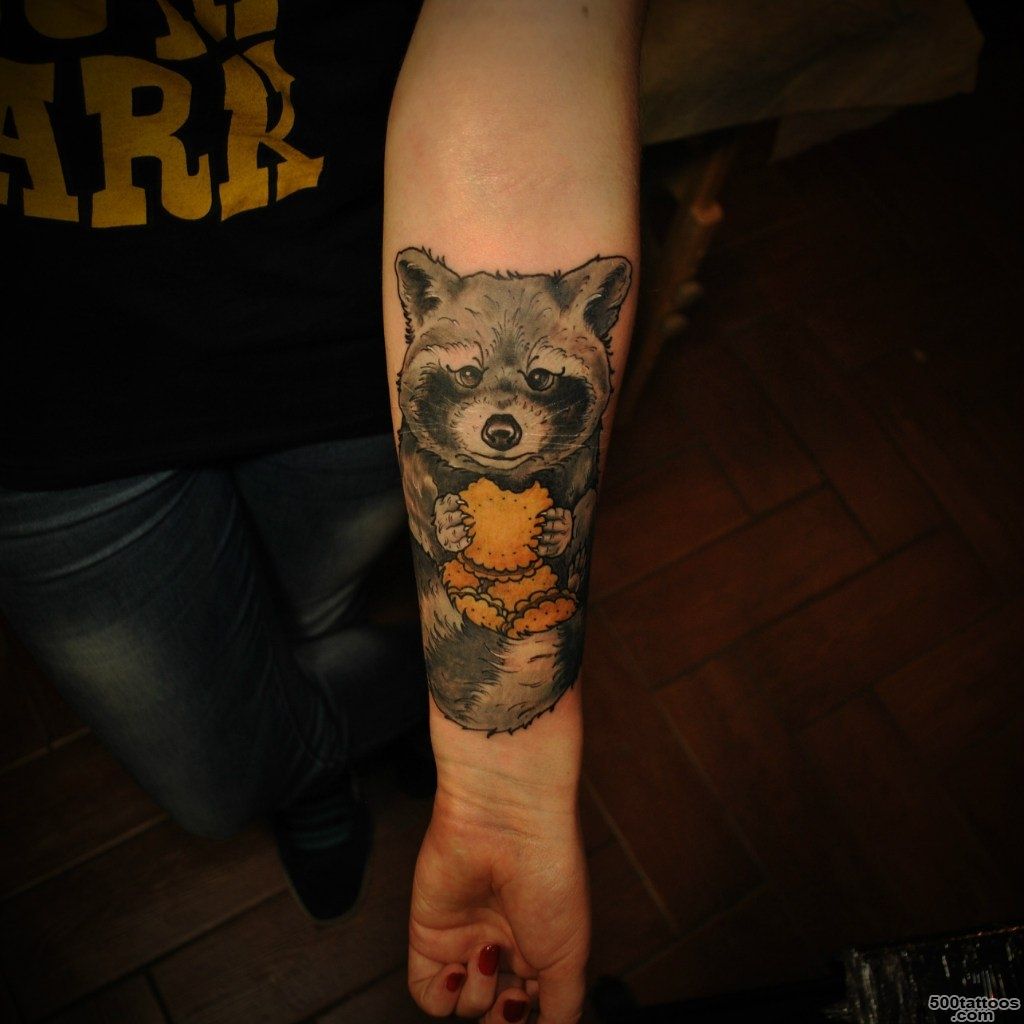 Raccoon Tattoo by Michael Chernov  Tattoos  Pinterest  Raccoon ..._25