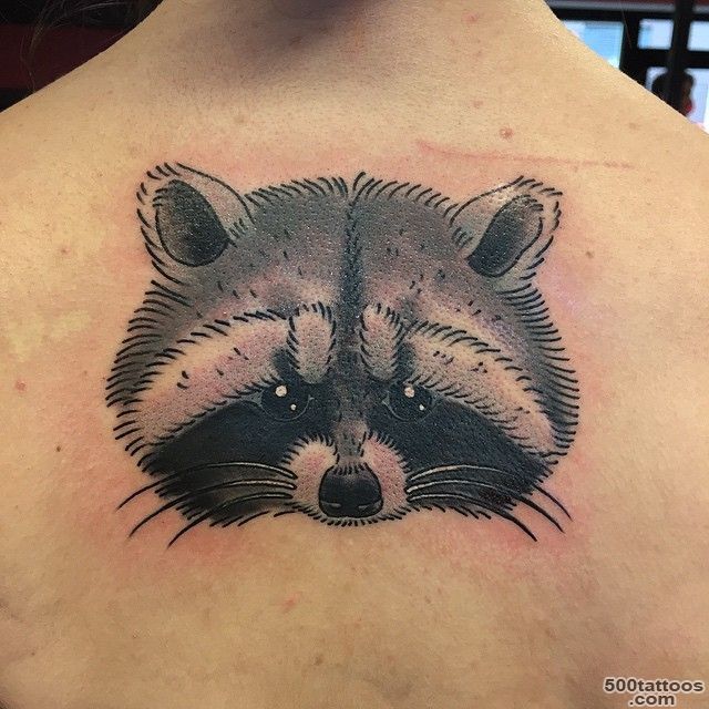 Raccoon Tattoos   Askideas.com_27