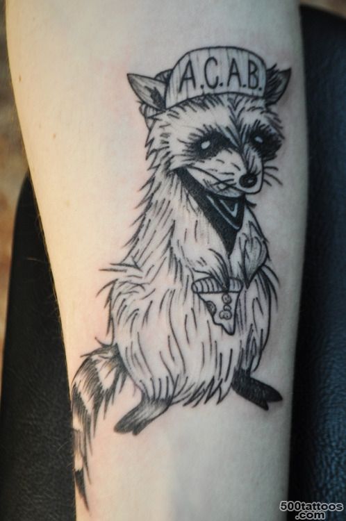 raccoon tattoos  Tumblr_5