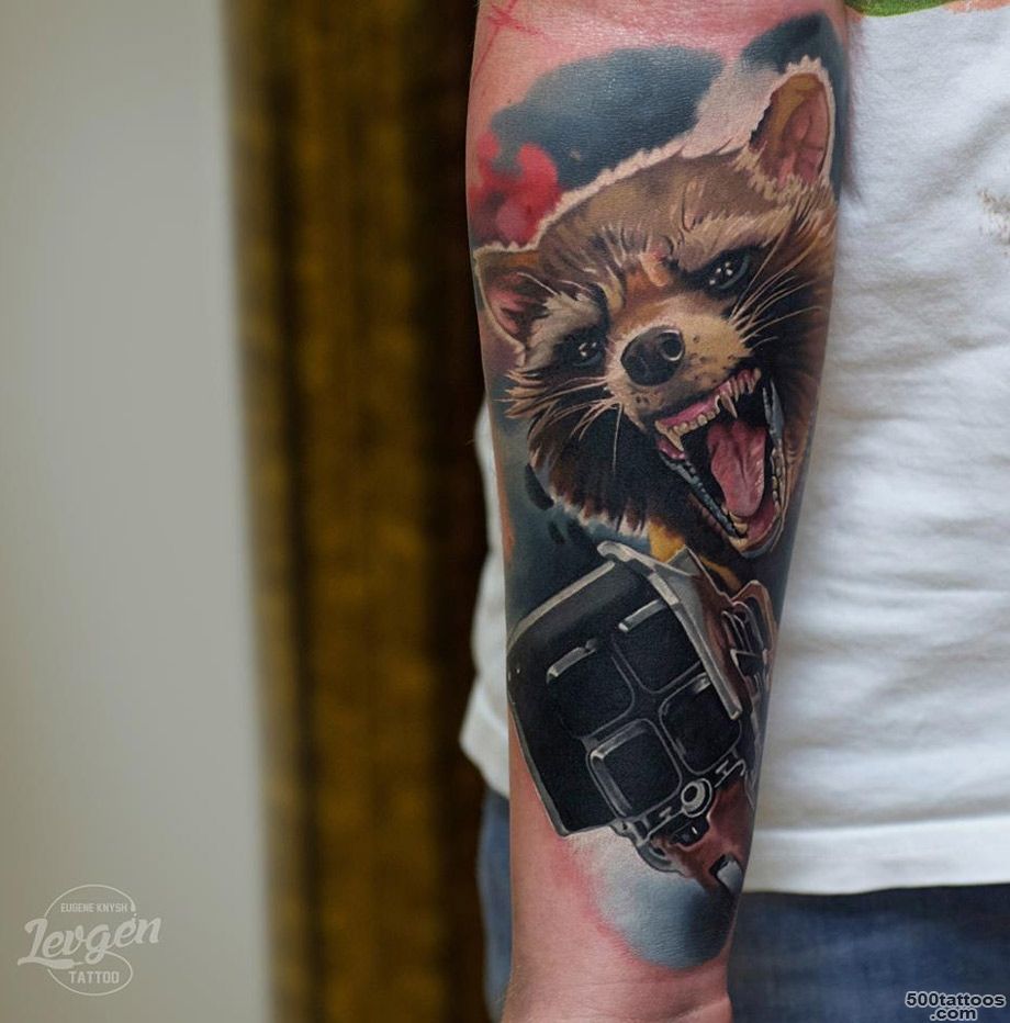Rocket Raccoon Tattoo  Best tattoo ideas amp designs_33
