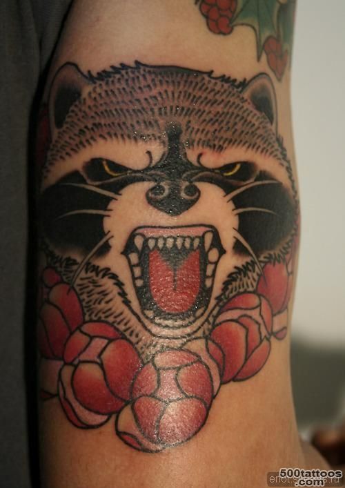 Tattoo tattoo raccoon racoon Raccoons Raccoons lovers enotov_30 Website
