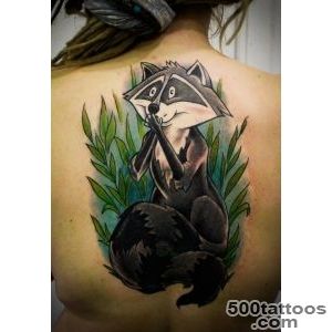 25 Raccoon Tattoos   Meanings, Photos, Designs for men and women_34