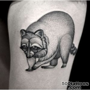 Dotwork Raccoon Tattoo by Kamil Czapiga   Katowice, Poland _20