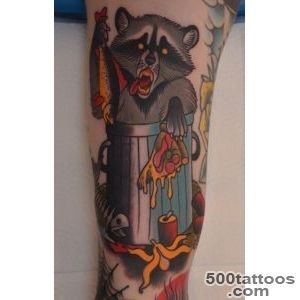 Pin Traditional Raccoon Tattoo And Fox Tattoos Via on Pinterest_17