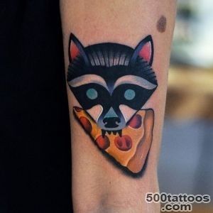 Raccoon Tattoo By David Cote_7