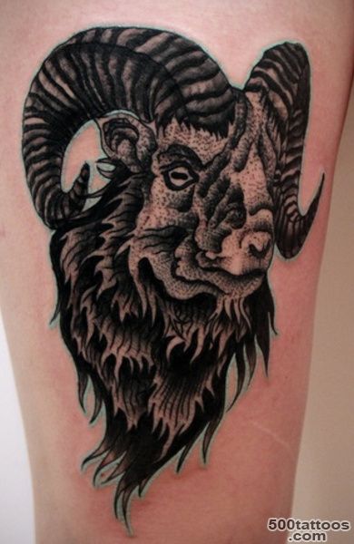 40 Ram Tattoos   Meanings, Photos, Designs for men and women_28