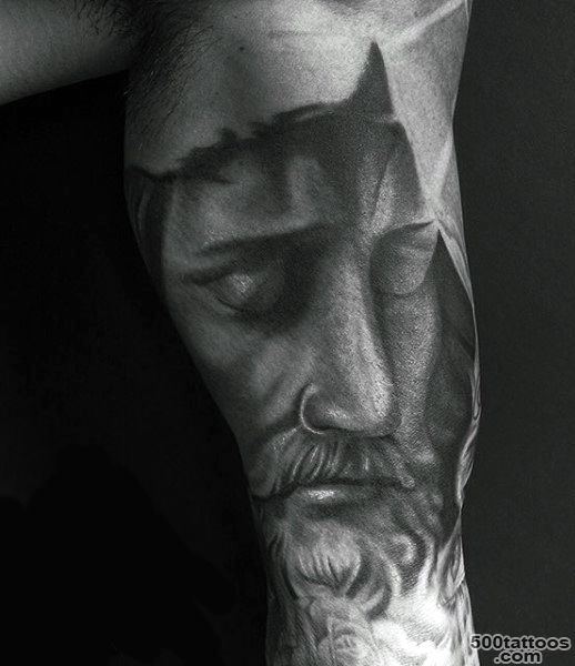 100 Christian Tattoos For Men   Manly Spiritual Designs_24