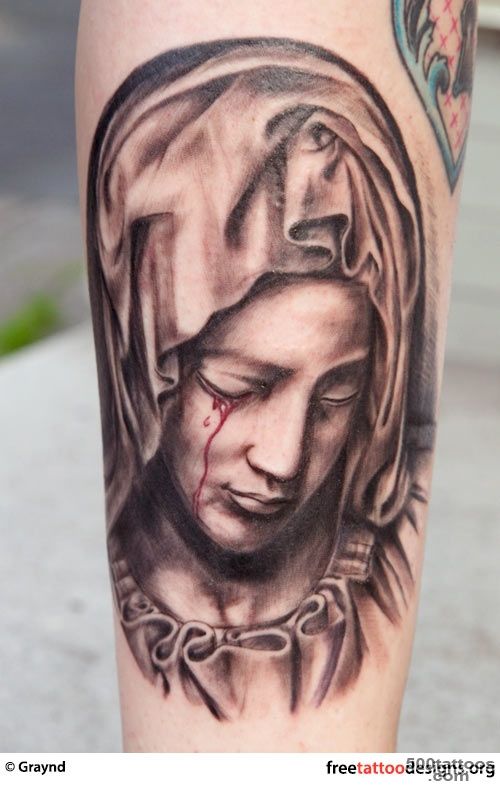 Religious Tattoos  Jesus, Praying Hands, God, Om Tattoo Designs_36