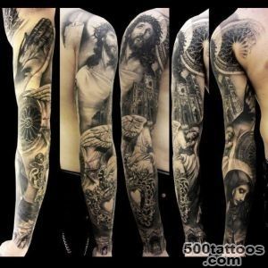 80+ Awesome Examples of Full Sleeve Tattoo Ideas  Religious _26
