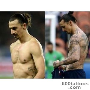 PSG#39s-Zlatan-Ibrahimovic-says-removable-tattoos-were-for-famine-_14jpg