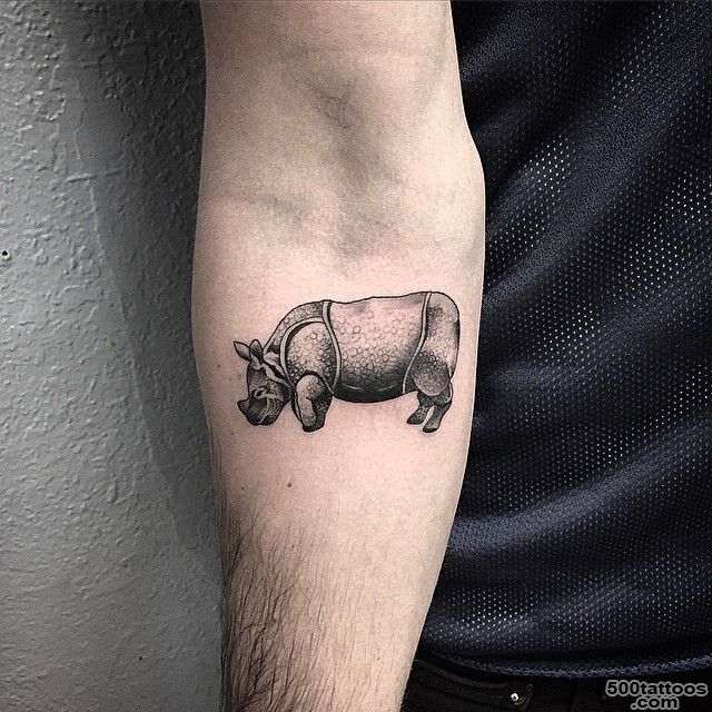 Black and Grey Mandala Rhino Tattoo Denver Certified Customs ..._21