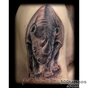 Pin Rhino Tattoos Tattoo Pictures on Pinterest_12