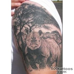 Rhino tattoo_11