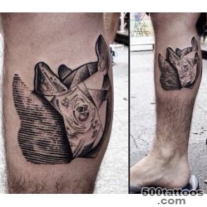 Rhino Tattoo  Best Tattoo Ideas Gallery_31