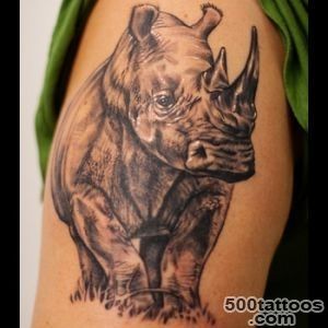 Rhino Tattoo Meanings  iTattooDesignscom_3