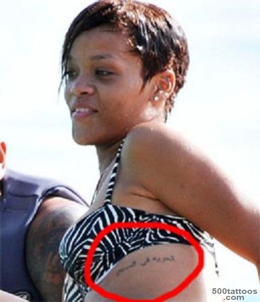 Explore Interesting Rihanna Tattoos_15