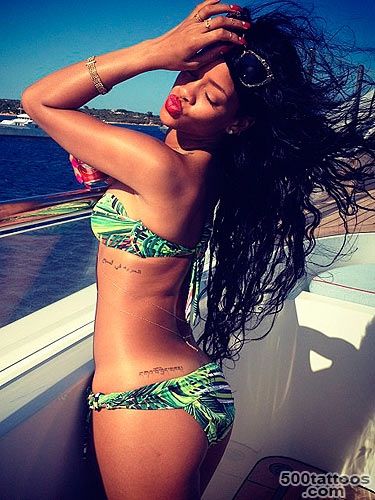 Rihanna#39s tattoo collection in pictures  celebrity tattoos_33