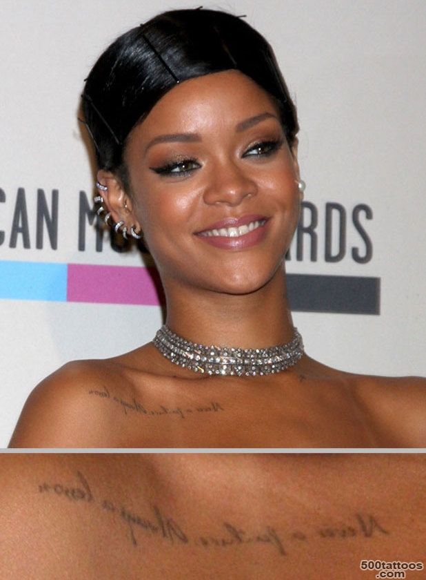 Rihanna#39s tattoo picture one   Rihanna#39s many tattoos in pictures ..._19