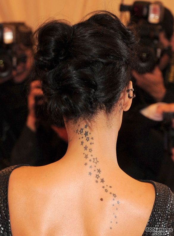 Rihanna Tattoos and Their Meanings_27