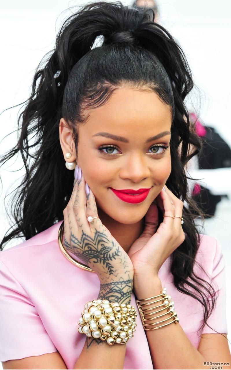 Rihanna temporary tattoo_10