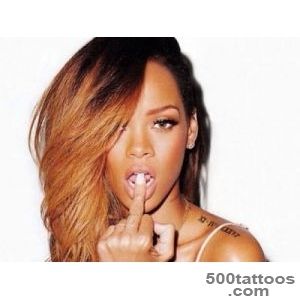 26 Provocative Rihanna Tattoos For 2013_38