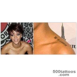 Rihanna#39s Newest Tattoos   Fashionima_43