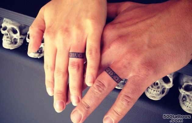 42 Wedding Ring Tattoos That Will Only Appeal To The Most Amazing ..._13