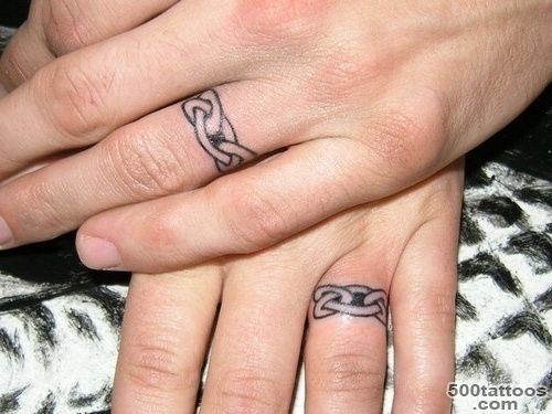 Wedding Ring Tattoos  saxromney.co_9