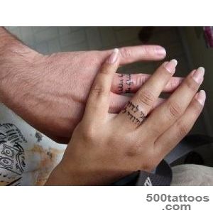 33 Impossibly Sweet Wedding Ring Tattoo Ideas You#39ll Want To Say _42