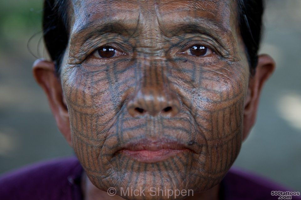Tattooed Women of Chin State — Mick Shippen_5